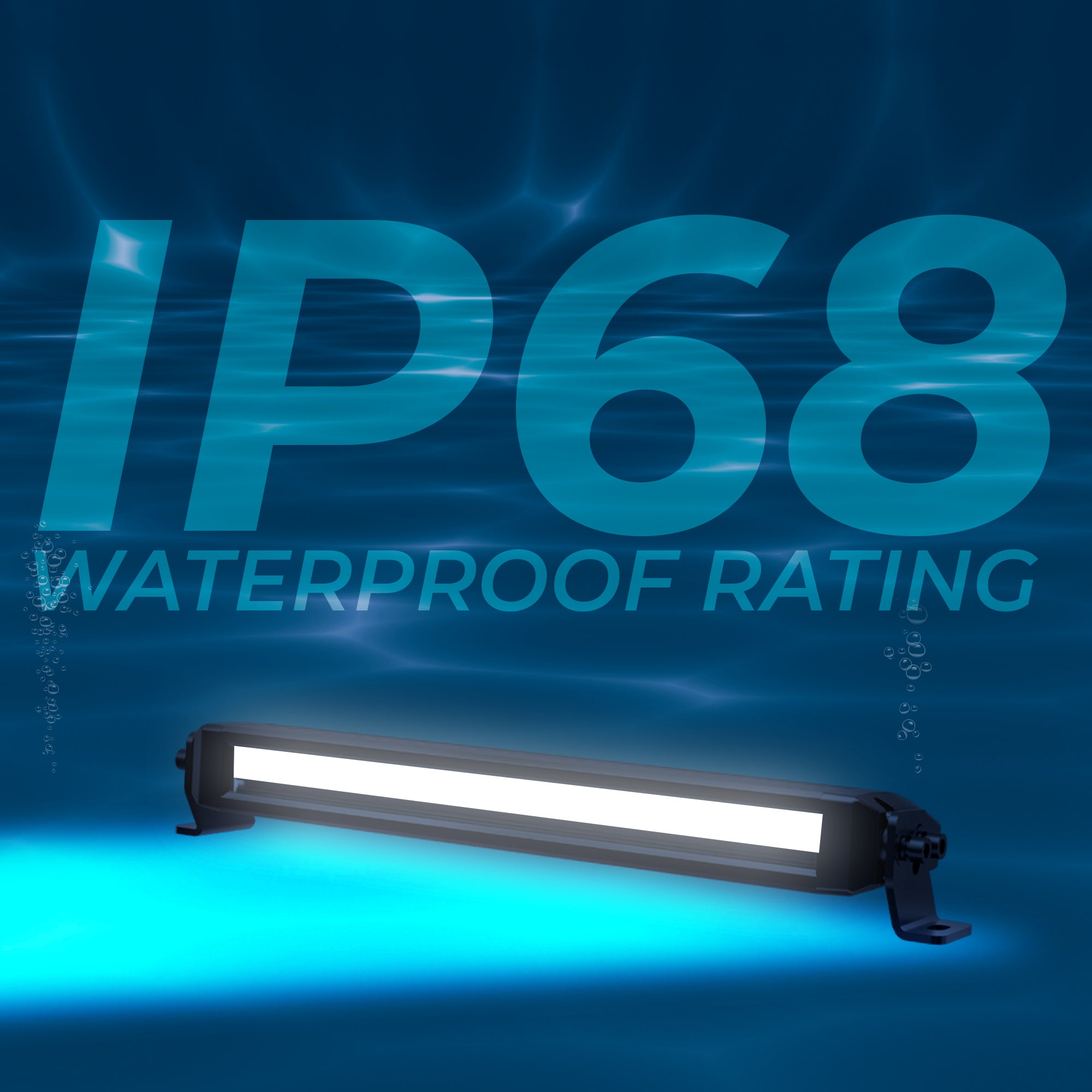 Barado 10 Inch Single Roof LED Light Bar | 100W | RGB Lights