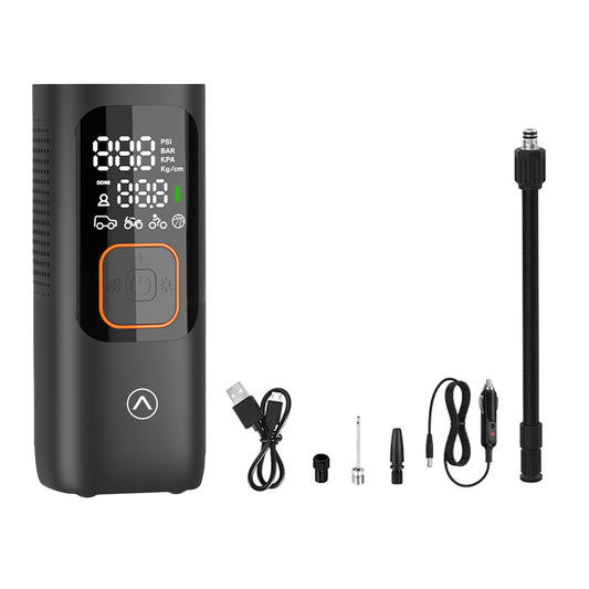 JCBL Accessories 160 PSI Portable Air Compressor for Car-Cordless Rechargable Battery With Power Bank, T.I 6.0 | 