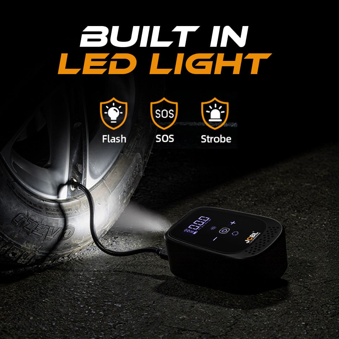 Tyre inflator for car
