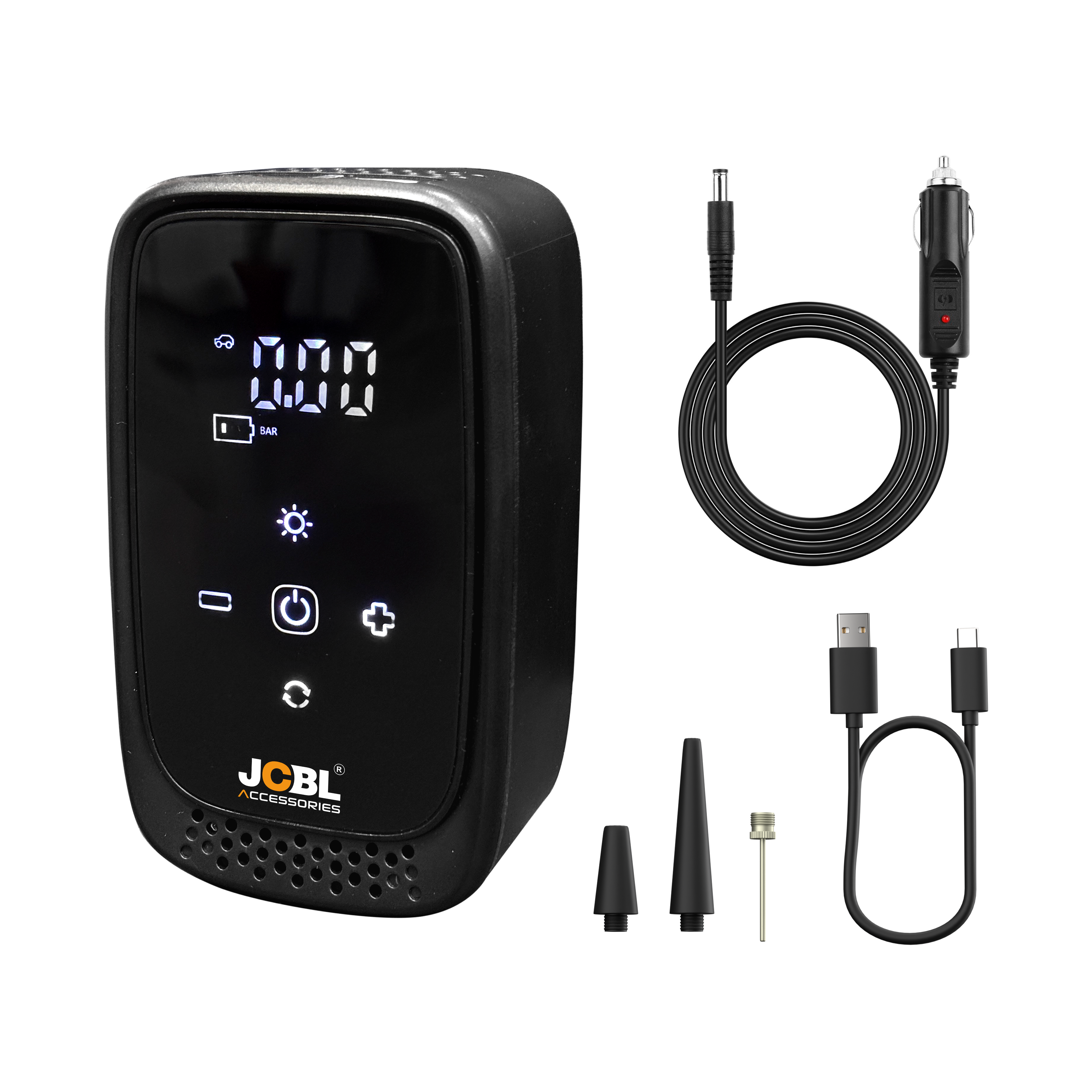 Air Compressor – Cordless Tyre Inflator with Digital Display