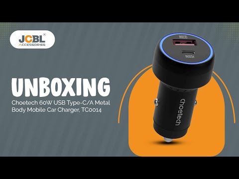 Car Charger 60W with Type-C and Micro USB Port | TC0014