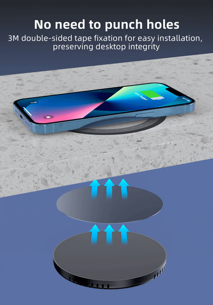 Choetech Invisible  10W Undertable Wireless Mobile Charger  Completely Wire-Free, T590-F