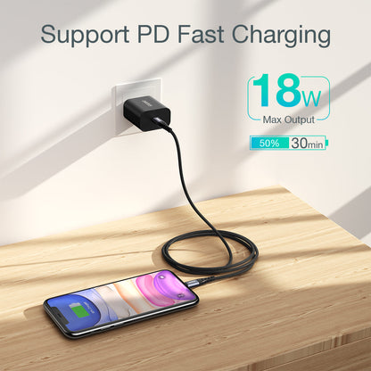 Choetech USB-C To Lightning 5A 40W Fast Charging Cable 2m/6.6ft, IP0041 | Support PD Fast Charging ® 18