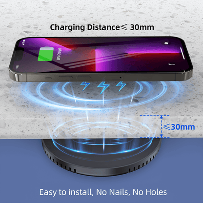 Choetech Invisible  10W Undertable Wireless Mobile Charger  Completely Wire-Free, T590-F